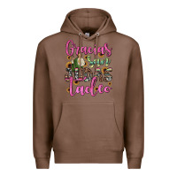 Chestnut gracias san judas tadeo Premium Hoodie - JahusDesignShop