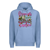Colony Blue gracias san judas tadeo Premium Hoodie - JahusDesignShop