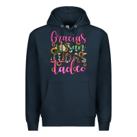 Navy gracias san judas tadeo Premium Hoodie - JahusDesignShop