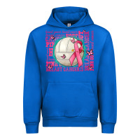 Cobalt pink out breast cancer volleyballs Urban Hoodie - AdoDesignShop