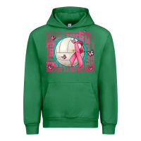 Emerald pink out breast cancer volleyballs Urban Hoodie - AdoDesignShop