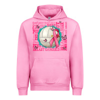 Fuchsia Pink pink out breast cancer volleyballs Urban Hoodie - AdoDesignShop
