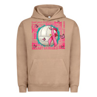 Pigment Burro pink out breast cancer volleyballs Urban Hoodie - AdoDesignShop