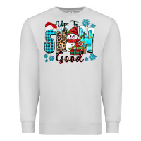 Dove Grey up to snow good Premium Sweatshirt - Zillion Design Studio