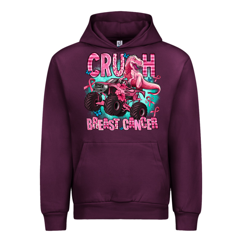 Crush Breast Cancer Urban Hoodie by AdoDesignShop | Teevron