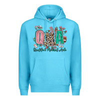 Ocean Blue qma qualified medical aide Premium Hoodie - AdoDesignShop