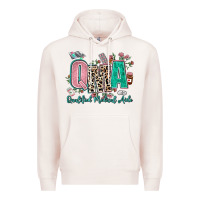 Pale Pink qma qualified medical aide Premium Hoodie - AdoDesignShop