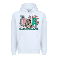 White qma qualified medical aide Premium Hoodie - AdoDesignShop