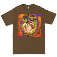 Cacao Halloween Pomeranian Dog Premium Tee - LillyAllenDesigns