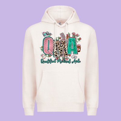 Qma Qualified Medical Aide Premium Hoodie Designed By Adodesignshop