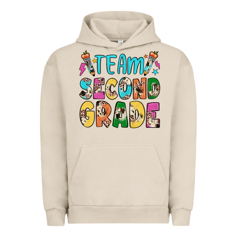 Team Second Grade Urban Hoodie by JahusDesignShop | Teevron