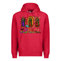 Cardinal our lady of guadalupe happy hallothanksmas Premium Hoodie - JahusDesignShop