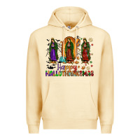 Pina Colada our lady of guadalupe happy hallothanksmas Premium Hoodie - JahusDesignShop