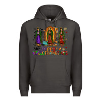 Smoke our lady of guadalupe happy hallothanksmas Premium Hoodie - JahusDesignShop