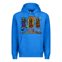 True Royal our lady of guadalupe happy hallothanksmas Premium Hoodie - JahusDesignShop