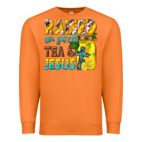 Carrot raised on sweet tea and jesus Premium Sweatshirt - texasbilliewilder