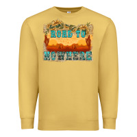 Antique Gold road to nowhere tbw Premium Sweatshirt - texasbilliewilder