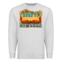 Dove Grey road to nowhere tbw Premium Sweatshirt - texasbilliewilder