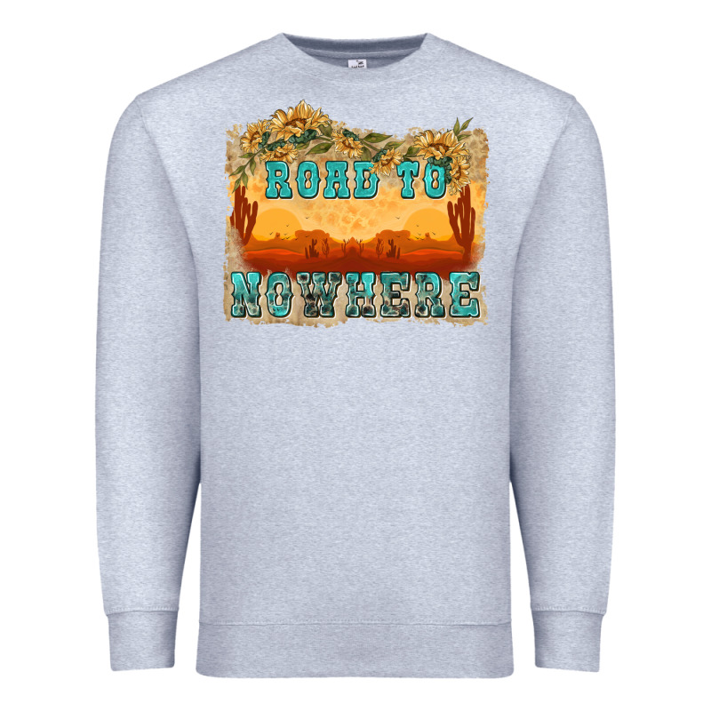 Road To Nowhere Tbw Premium Sweatshirt by texasbilliewilder | Teevron