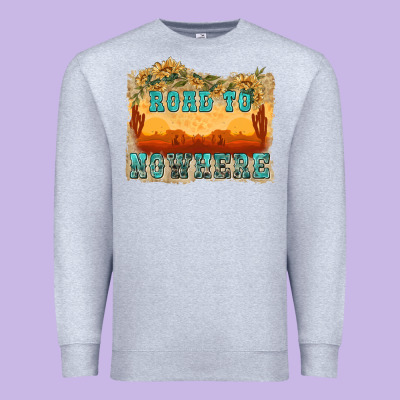 Premium Sweatshirt road to nowhere tbw