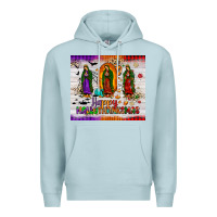 Blue Mist our lady of guadalupe happy  hallothanksmas tumbler Premium Hoodie - JahusDesignShop