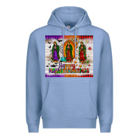 Colony Blue our lady of guadalupe happy  hallothanksmas tumbler Premium Hoodie - JahusDesignShop