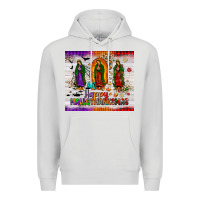 Dove Grey our lady of guadalupe happy  hallothanksmas tumbler Premium Hoodie - JahusDesignShop