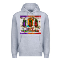 Heather Grey our lady of guadalupe happy  hallothanksmas tumbler Premium Hoodie - JahusDesignShop