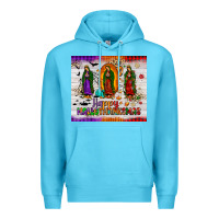 Our Lady Of Guadalupe Happy  Hallothanksmas Tumbler Premium Hoodie | Teevron