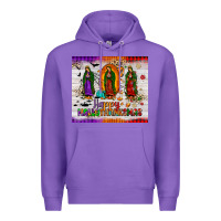 Purple our lady of guadalupe happy  hallothanksmas tumbler Premium Hoodie - JahusDesignShop