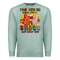 Seafoam torn between lookin' like a snack and eatin' one Premium Sweatshirt - Zillion Design Studio