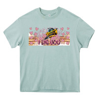 Arona I Dig You Valentine 16oz Heavy Core Tee - CowhideDigitalArt