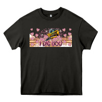 Asphalt I Dig You Valentine 16oz Heavy Core Tee - CowhideDigitalArt