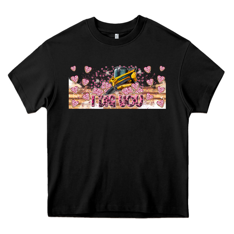 I Dig You Valentine 16oz Heavy Core Tee by CowhideDigitalArt | Teevron
