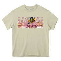 Mossy I Dig You Valentine 16oz Heavy Core Tee - CowhideDigitalArt