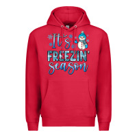 Cardinal it s freezin season Premium Hoodie - JahusDesignShop