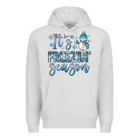 Dove Grey it s freezin season Premium Hoodie - JahusDesignShop