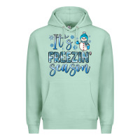 Seafoam it s freezin season Premium Hoodie - JahusDesignShop