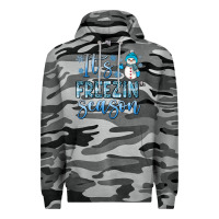 Slate Camo it s freezin season Premium Hoodie - JahusDesignShop