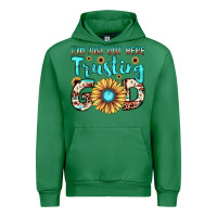 Emerald i'm just out here trusting god Urban Hoodie - JahusDesignShop