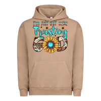 Pigment Burro i'm just out here trusting god Urban Hoodie - JahusDesignShop