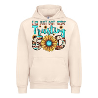 Sandshell i'm just out here trusting god Urban Hoodie - JahusDesignShop