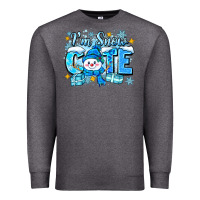 Charcoal Heather i'm snow cute Premium Sweatshirt - Zillion Design Studio