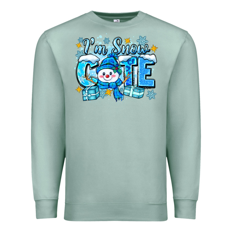 I'm Snow Cute Premium Sweatshirt by Zillion Design Studio | Teevron
