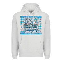 Dove Grey it s freezin season Premium Hoodie - JahusDesignShop