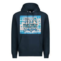 Navy it s freezin season Premium Hoodie - JahusDesignShop