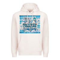 Pale Pink it s freezin season Premium Hoodie - JahusDesignShop