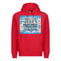Red it s freezin season Premium Hoodie - JahusDesignShop