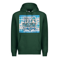 Sports Green it s freezin season Premium Hoodie - JahusDesignShop