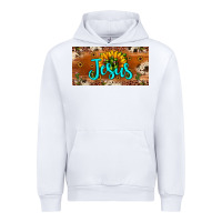 White jesus Urban Hoodie - JahusDesignShop